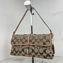 COACH　コーチ 6348 アクセサリーポーチ　ワンショルダー シグネチャー