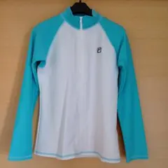 長袖　ジップアップ　ラッシュガード　レディース