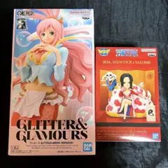 ワンピース フィギュア ワーコレ ハンコック しらほし 2点セット