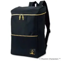 新品　付録　MOOMIN　大きく開くスクエア型 BIG BACKPACK