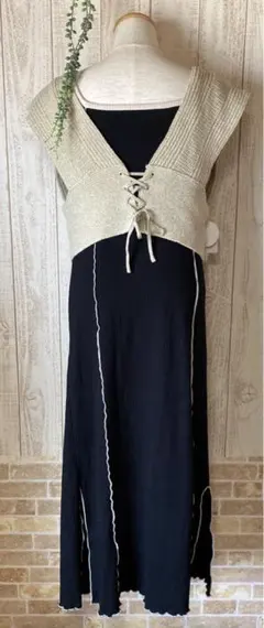 新品&usedセット　ワンピースとビスチェ　SET