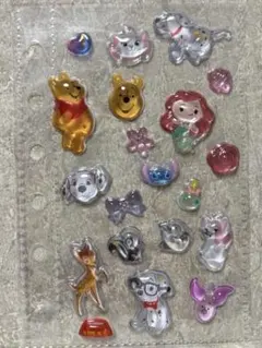 ボンボンドロップシール　プチドロ おすそわけ マリー プリンセス ディズニー ①