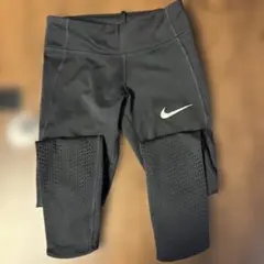 Nike ブラック メッシュパネル レギンスのサムネイル