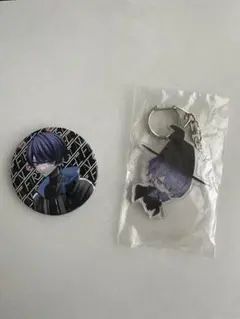 虚無虚無ぷりん アクリルキーホルダー 缶バッジ セットのサムネイル