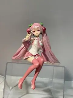 桜ミク フィギュア さくらんぼ 髪飾り