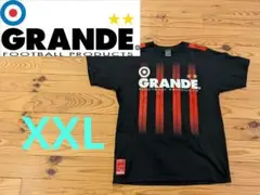 GRANDE フットボールTシャツ 赤黒　XXLのサムネイル