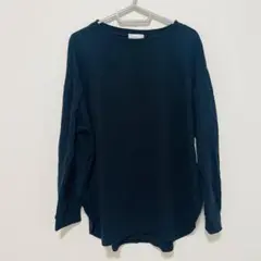 Linoluce ブラック 長袖 Tシャツ