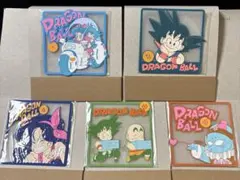 ドラゴンボール　クリアラバーコースター　5種セット