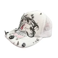 即購入可 頭周り約57〜59cmオリジナルメッシュキャップ - メルカリ