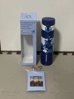 スターバックス ステンレスボトル ネイビー 480ml 2014年夏 ANA
