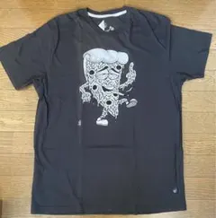 VOLCOM ピザデザイン ブラック Tシャツ Sサイズ
