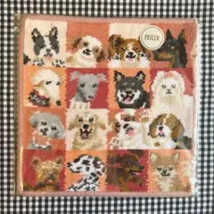 フェイラー　タオルハンカチ　ルックマイドッグ