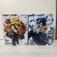 NARUTO　ナルト　フィギュア　うちはサスケ　デイダラ