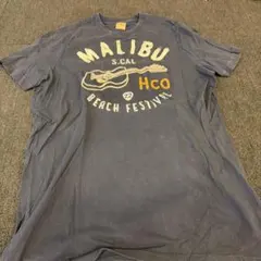 Hollister MALIBU Tシャツ XL ネイビーのサムネイル