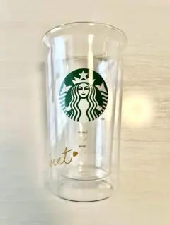 スターバックス バレンタイン 2023 耐熱ダブルウォールグラス 355ml