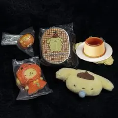 サンリオ ポムポムプリン キーホルダー ピン セット