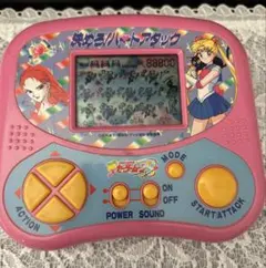 【美品】セーラームーン レア電子ゲーム 　決めろ！ハートアタックのサムネイル