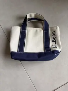 L.L.Bean キャンバス トートバッグ ミニ ネイビーのサムネイル