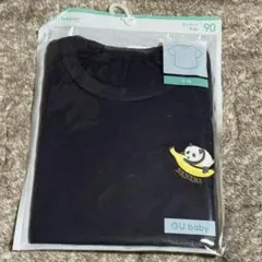 新品未開封　GU カンタンT 半袖　90cm ネイビー