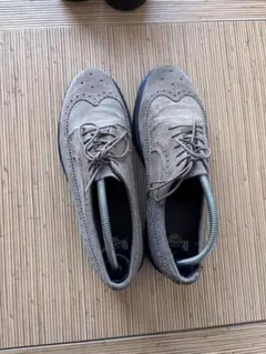 【レア】Dr. Martens グレー オックスフォードシューズ