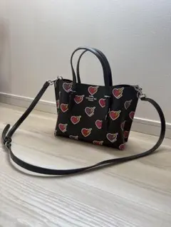 【美品】COACH コーチ ハートボルト トートバッグ ショルダー付き