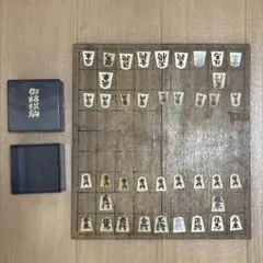 목제 체스 보드 (접이식) 및 조각 세트