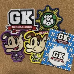 ジェネ高 ワッペン 缶バッジ