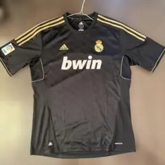 11/12 レアル・マドリード アウェイ ユニフォーム ブラック×ゴールド