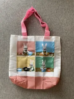 めがねうさぎ　トートバッグのサムネイル