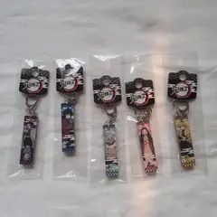 鬼滅の刃　スティックキーホルダー 5個セット