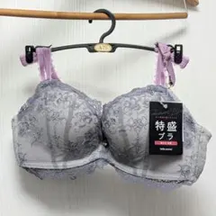新品タグ付き・tutuanna 特盛ブラ A75 グレー