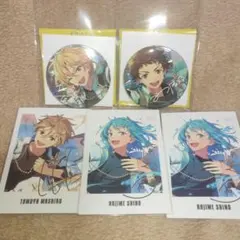 あんスタ 9周年 缶バッジ ぱしゃっつ Ra*bits 光 なずな 創 友也