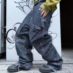 プーマ エイサップ・ロッキー ニーパッド デニムパンツ US：34 コラボ