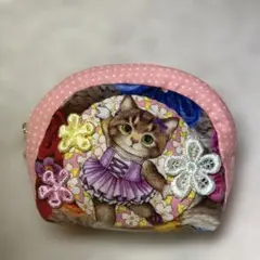 ハンドメイド コヤンイサムチョン 手のひらサイズポーチ RD2 - メルカリ