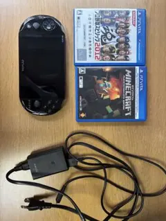 PS Vita 本体 ゲームソフト2本付き