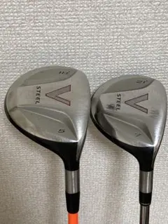 V STEEL 5番ウッドと7番ウッドセット