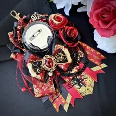 痛ロゼット【赤×黒】