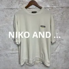 NIKO AND ... CULVER ロゴ Tシャツ レディ L~LL