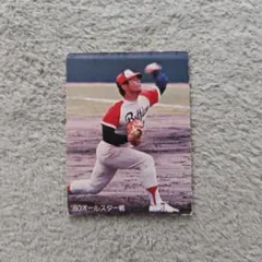 80年カルビープロ野球カードレアブロック No.191 岡田彰布 阪神