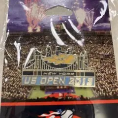 新品未使用・未開封　USオープンテニス　記念ピンバッジ　ニューヨーク