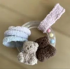 新品タグ付き ジェラートピケ　シリアルベアラトル