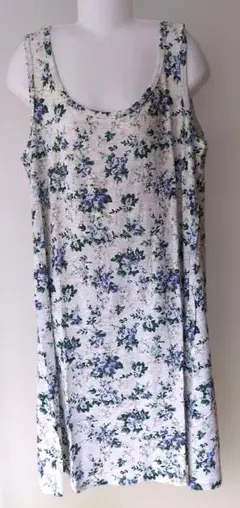 UNIQLO& LAURA ASHLEY コラボ ノースリーブ チュニック Mのサムネイル