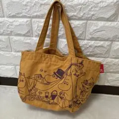【美品】ROOTOTE Moomin コラボトートバッグ イエローのサムネイル
