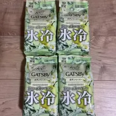 新品 GATSBY 限定品 グリーンアップル ボディシート 24枚入り×4袋