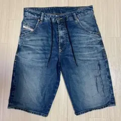 【美品✨国内正規品】DIESEL ディーゼル ジョグジーンズ デニムハーフパンツ