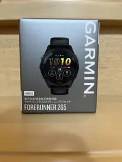 GARMIN FORERUNNER 265 black（保護フィルム付）　超美品