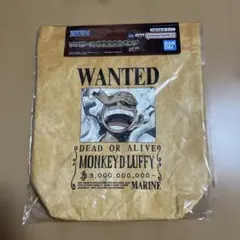 ワンピース 手配書保冷バッグ　ルフィ　新品未開封