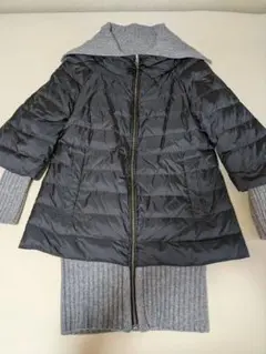 ビギ　リバーシブル　ダウンジャケット・ニットコート