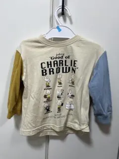 スヌーピー　チャーリー・ブラウン Tシャツ 90cm