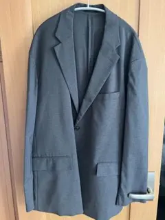 【未使用】UNIQLO 感動ジャケット　2B 大きいサイズ　4XL ダークグレー